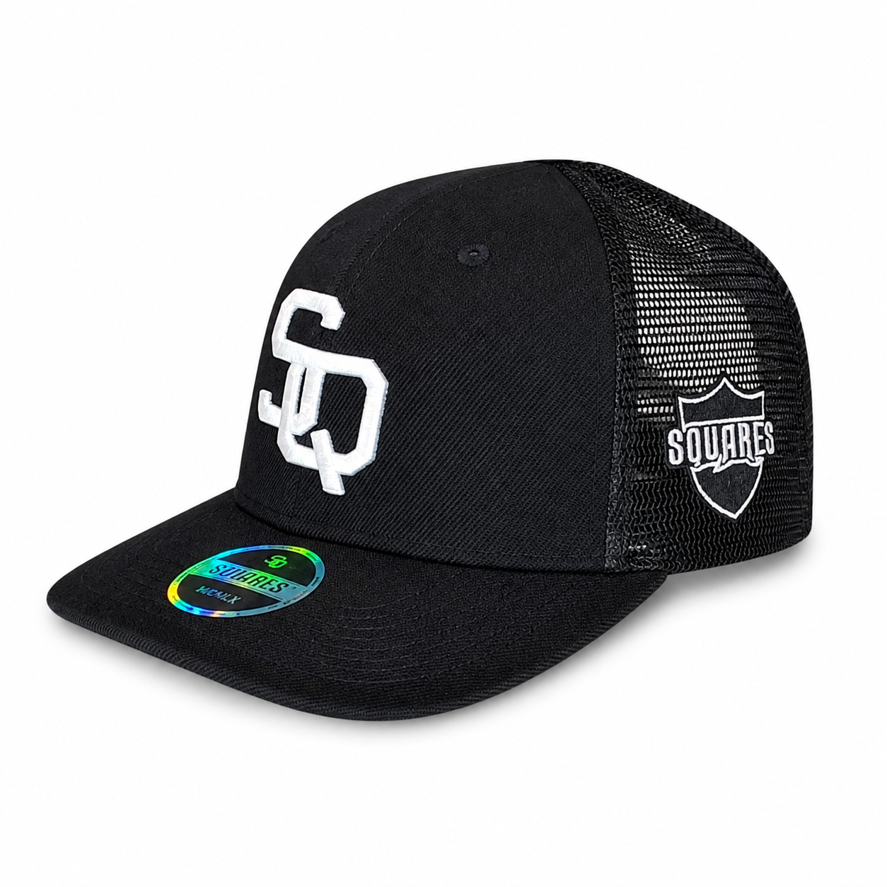 Squares Premium Trucker Baseball Hat